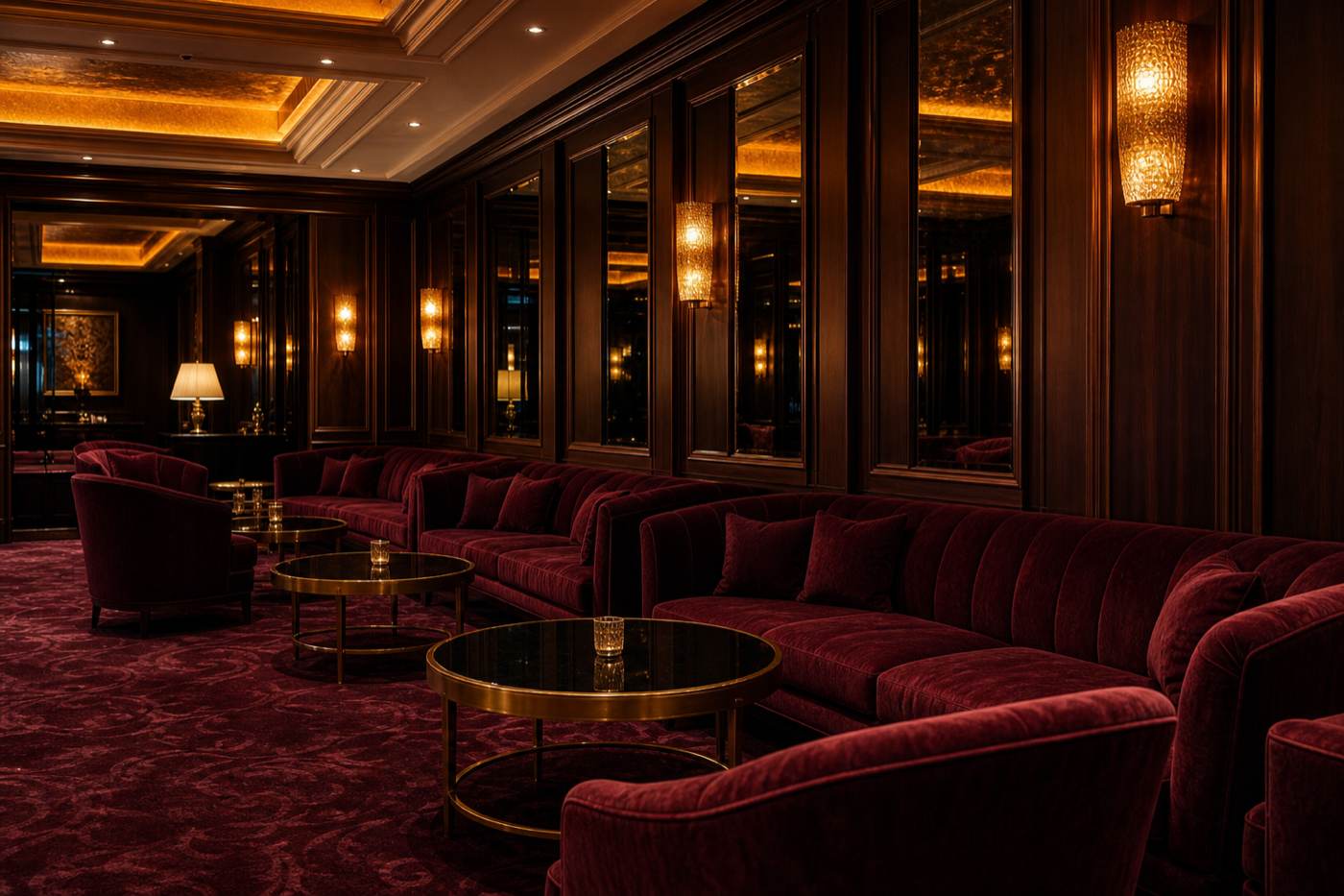 VIP lounge tér